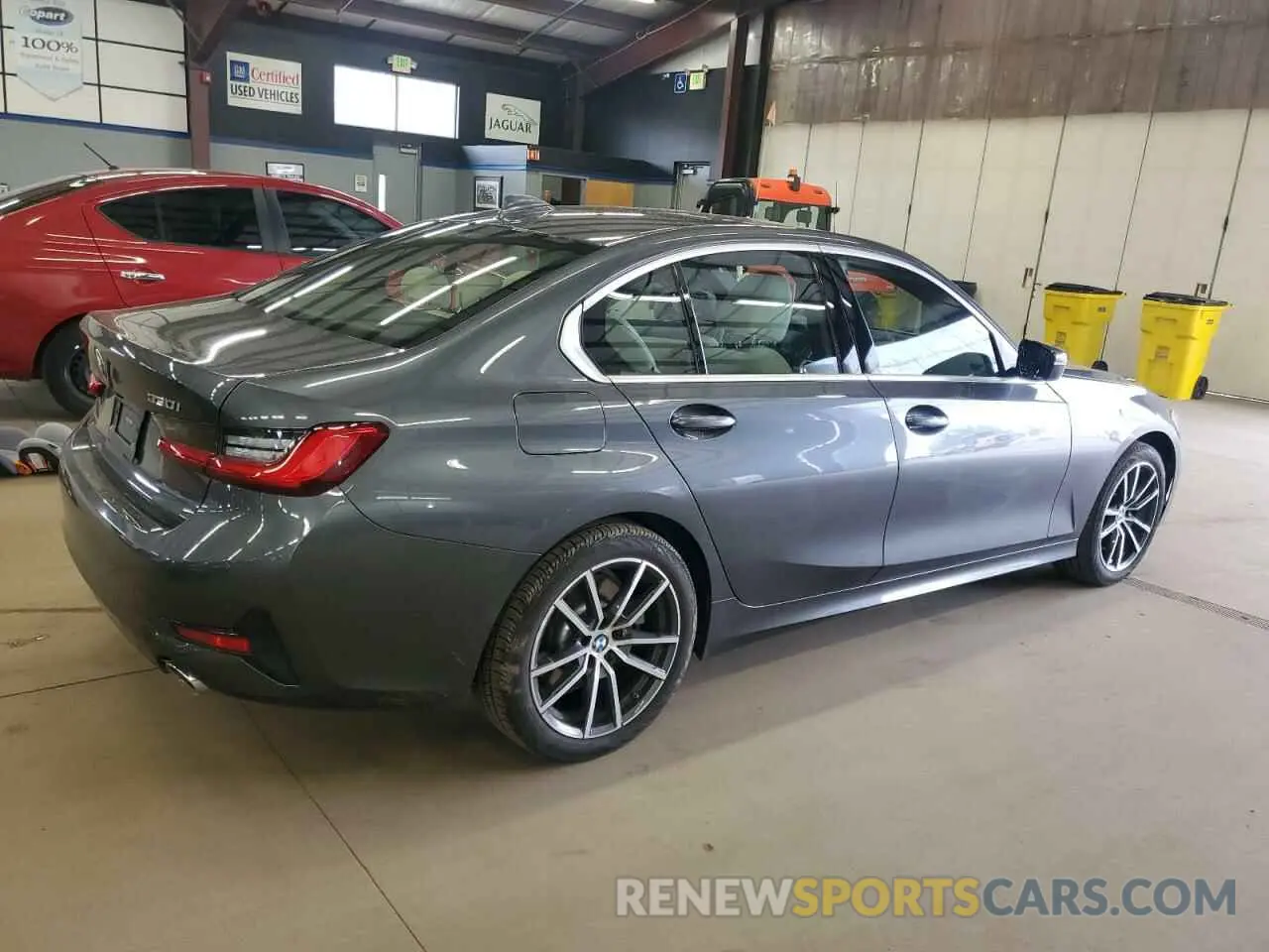 3 Photograph of a damaged car 3MW5R7J08M8B49316 BMW 3 SERIES 2021