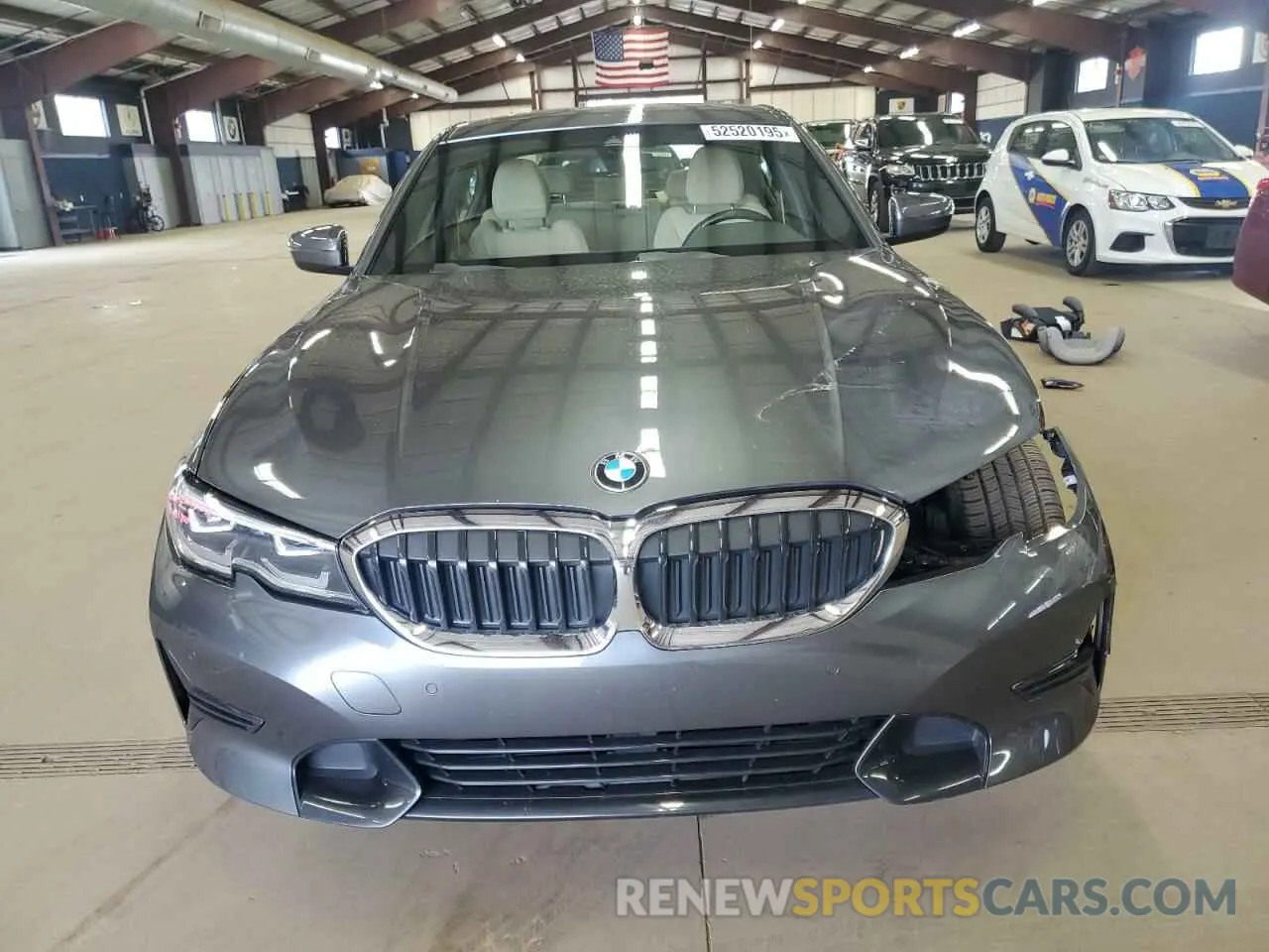 5 Photograph of a damaged car 3MW5R7J08M8B49316 BMW 3 SERIES 2021
