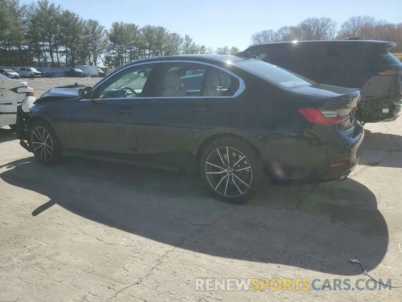 2 Photograph of a damaged car 3MW5R7J08M8B84888 BMW 3 SERIES 2021