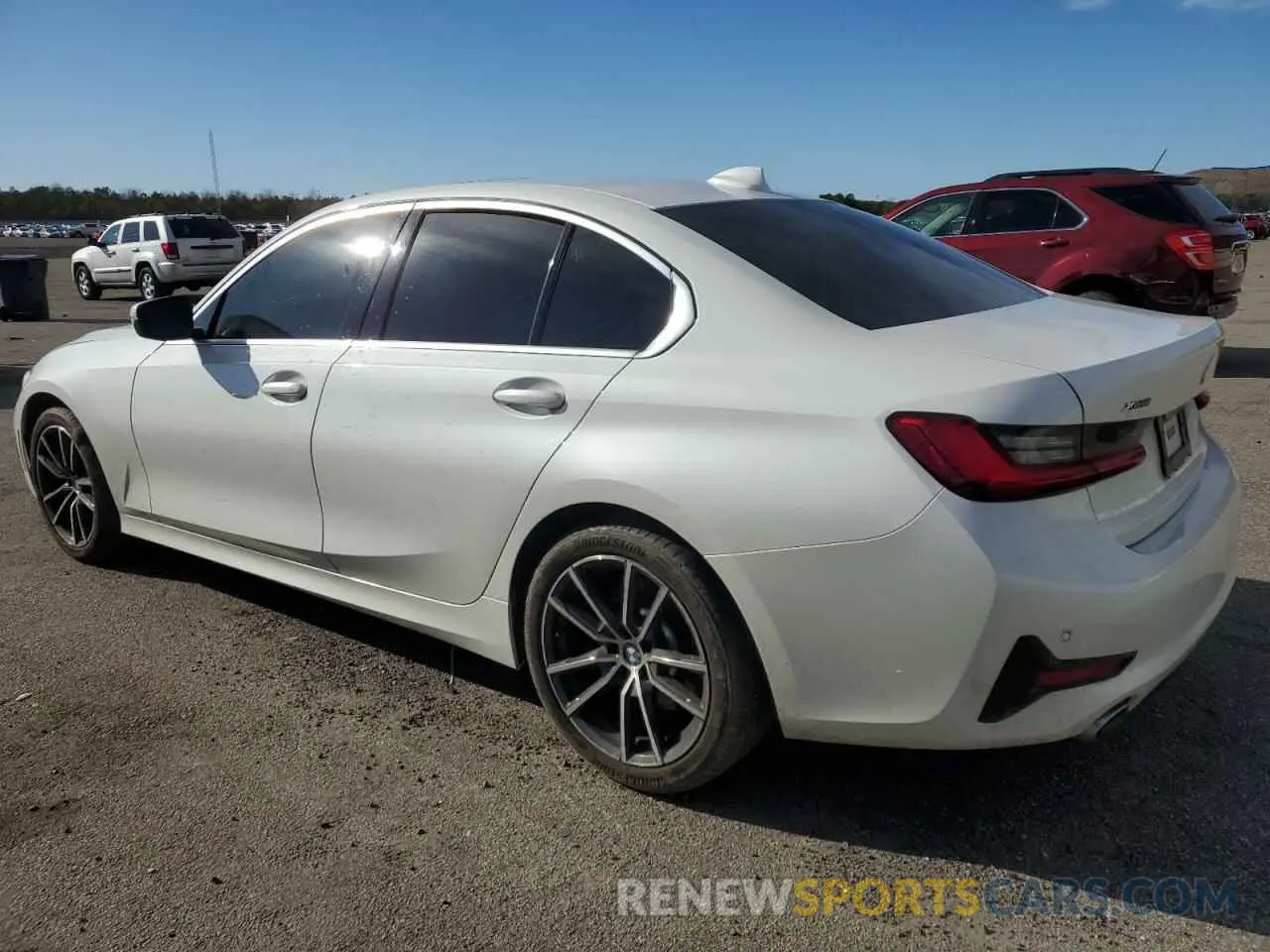 2 Photograph of a damaged car 3MW5R7J08M8C15993 BMW 3 SERIES 2021