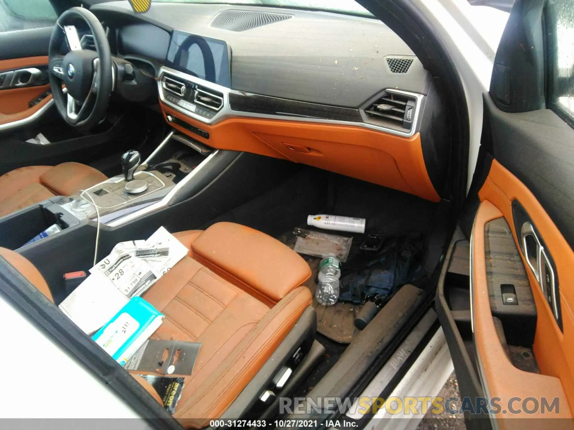 5 Фотография поврежденного автомобиля 3MW5R7J09M8B52225 BMW 3 SERIES 2021