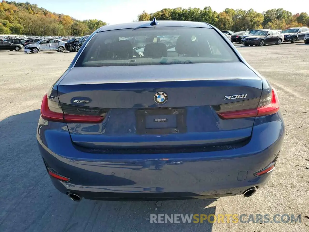 6 Photograph of a damaged car 3MW5R7J09M8B83507 BMW 3 SERIES 2021
