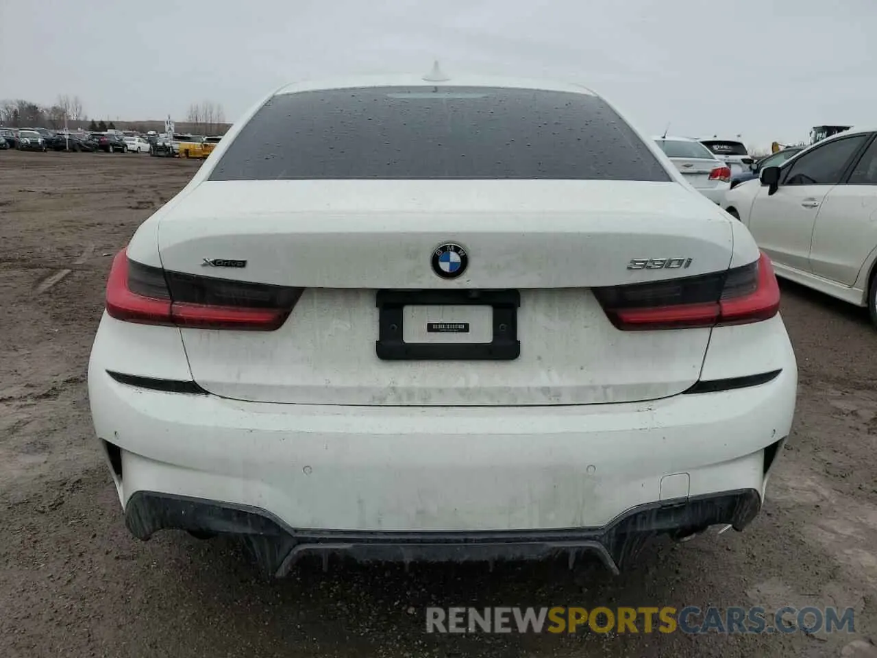 6 Photograph of a damaged car 3MW5R7J0XM8C04039 BMW 3 SERIES 2021