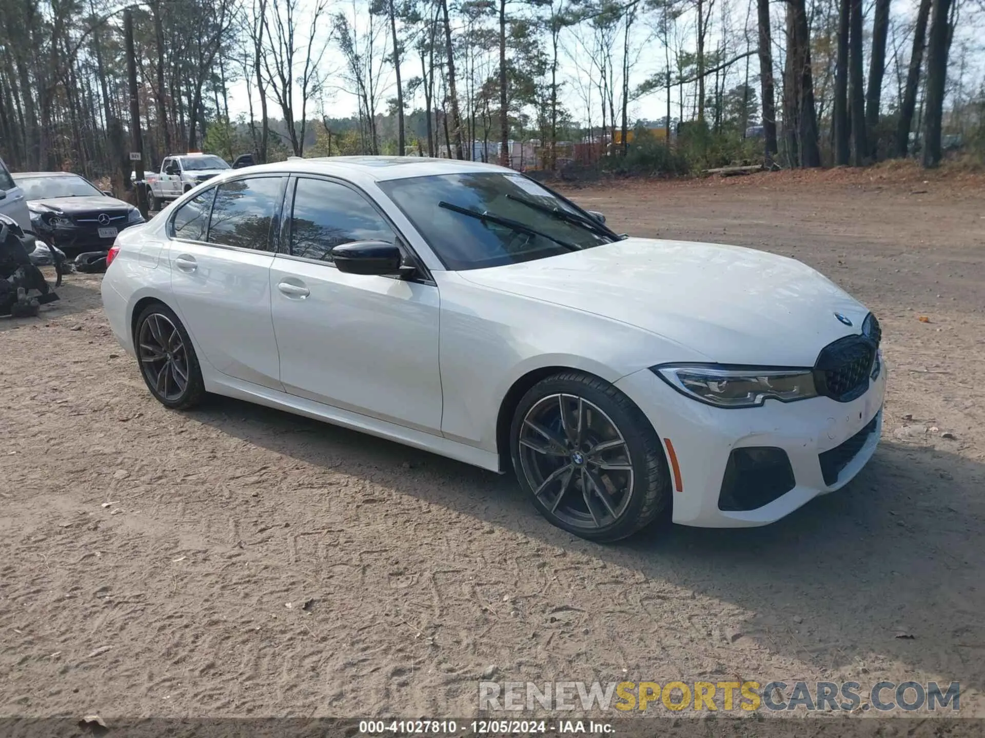 1 Фотография поврежденного автомобиля 3MW5U7J03M8B54423 BMW 3 SERIES 2021