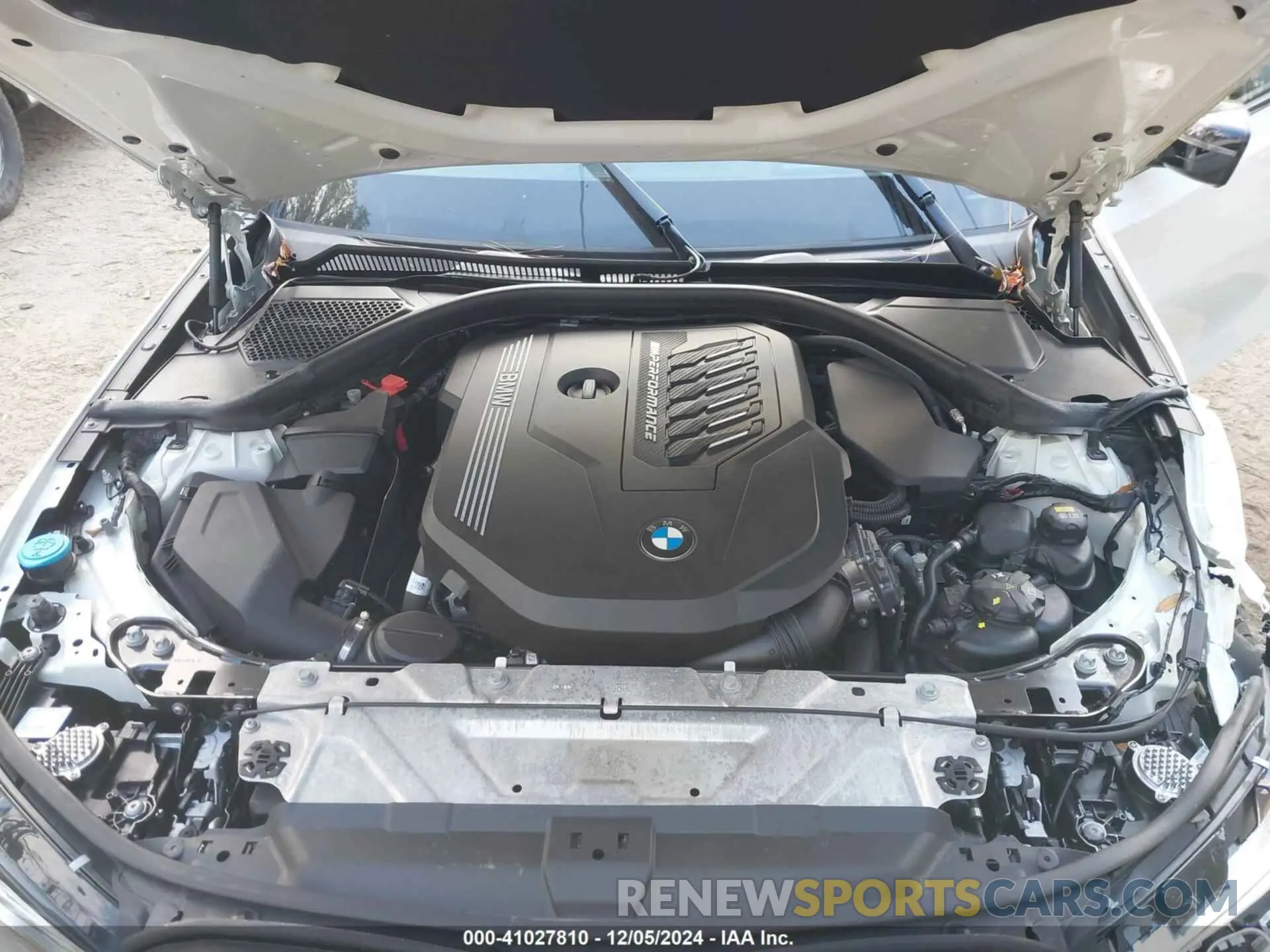 10 Фотография поврежденного автомобиля 3MW5U7J03M8B54423 BMW 3 SERIES 2021