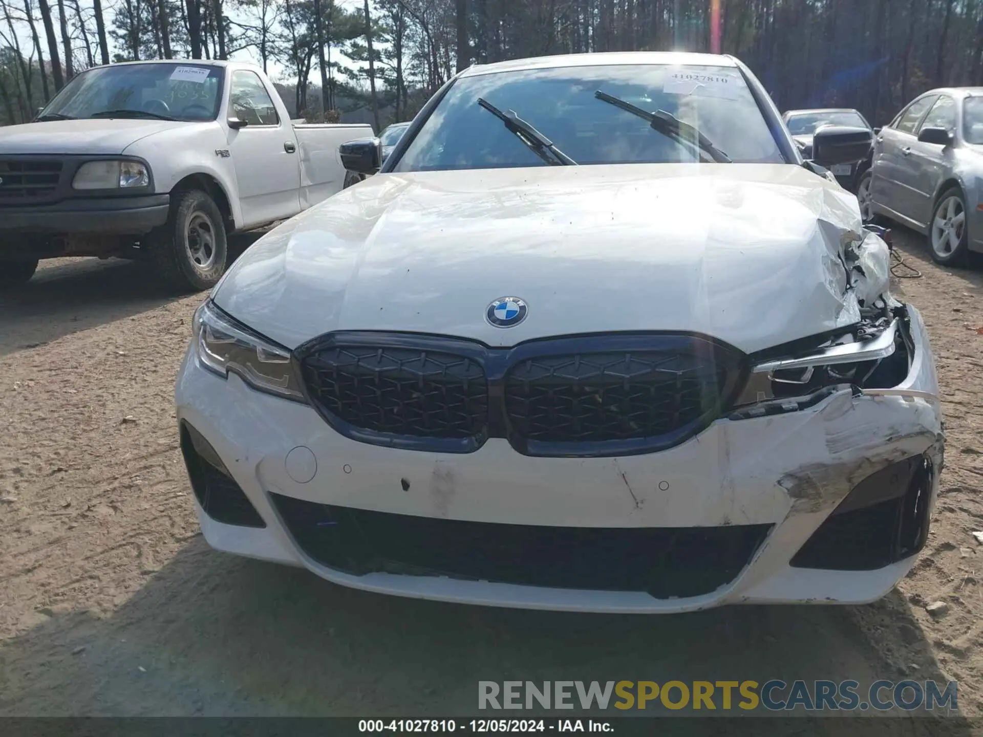 12 Фотография поврежденного автомобиля 3MW5U7J03M8B54423 BMW 3 SERIES 2021