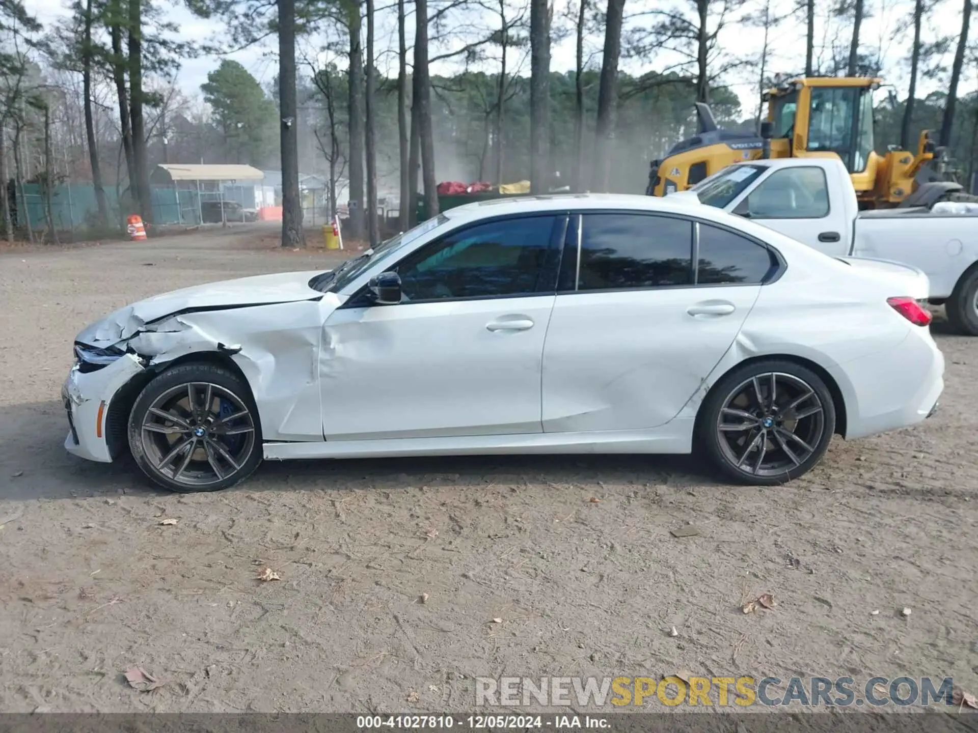 14 Фотография поврежденного автомобиля 3MW5U7J03M8B54423 BMW 3 SERIES 2021