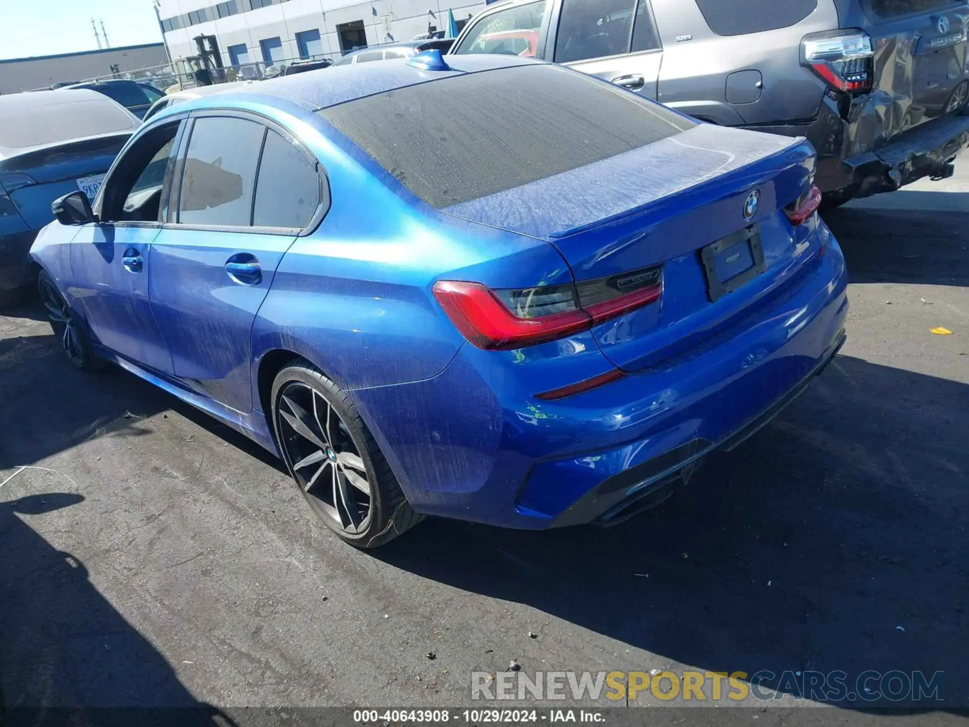 3 Фотография поврежденного автомобиля 3MW5U7J06M8B66971 BMW 3 SERIES 2021