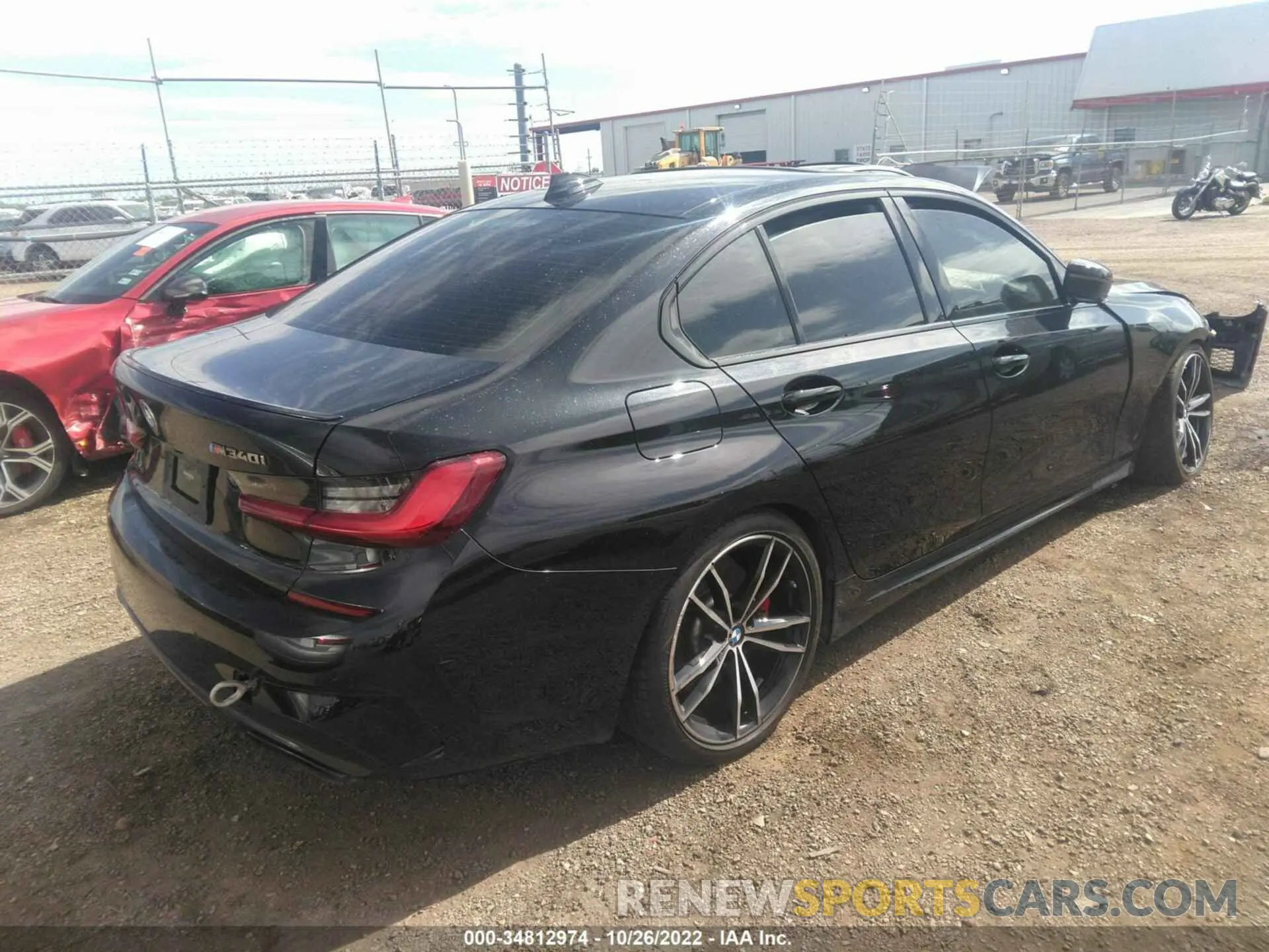 4 Фотография поврежденного автомобиля 3MW5U7J06M8B97573 BMW 3 SERIES 2021