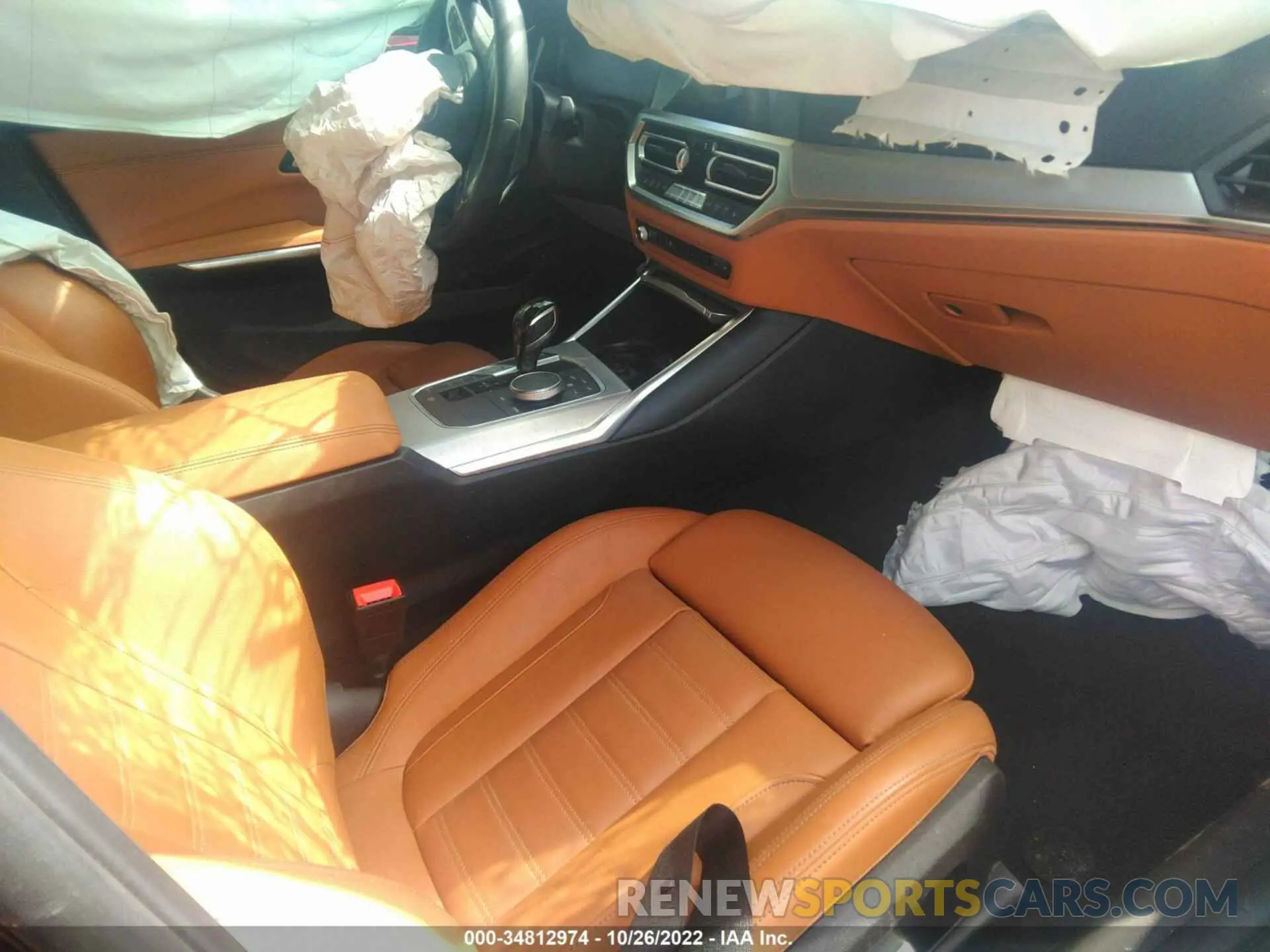 5 Фотография поврежденного автомобиля 3MW5U7J06M8B97573 BMW 3 SERIES 2021