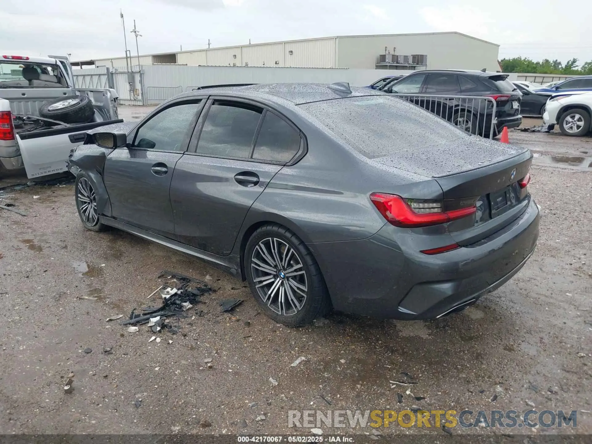 3 Фотография поврежденного автомобиля 3MW5U7J06M8C11570 BMW 3 SERIES 2021