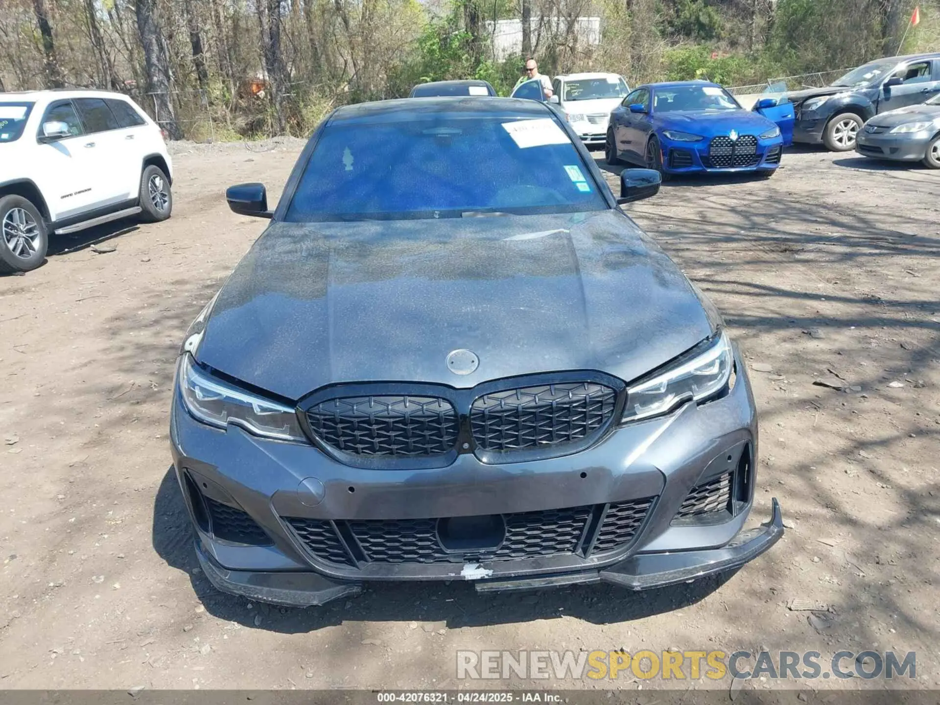 12 Фотография поврежденного автомобиля 3MW5U7J07M8B62511 BMW 3 SERIES 2021