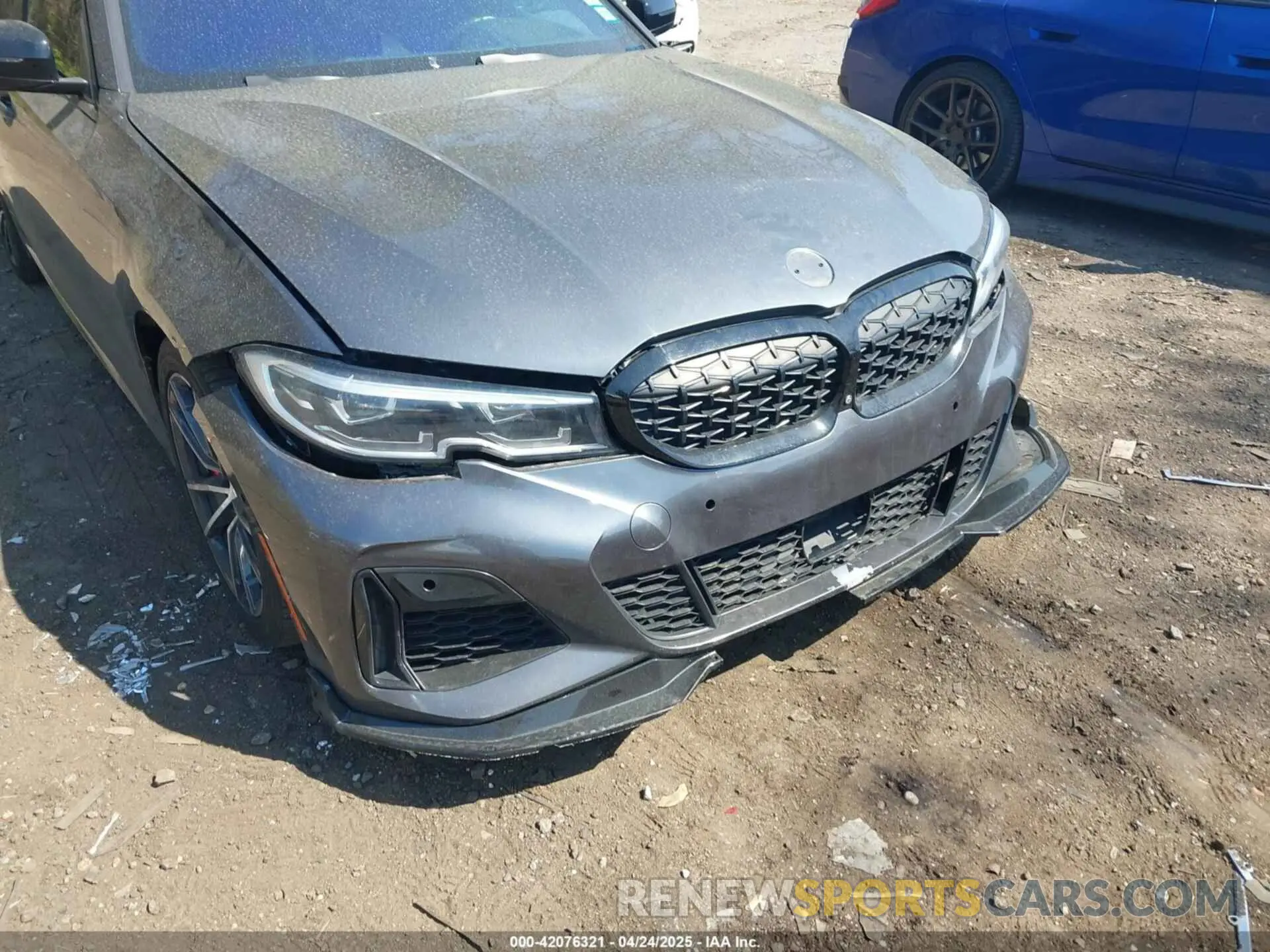 6 Фотография поврежденного автомобиля 3MW5U7J07M8B62511 BMW 3 SERIES 2021