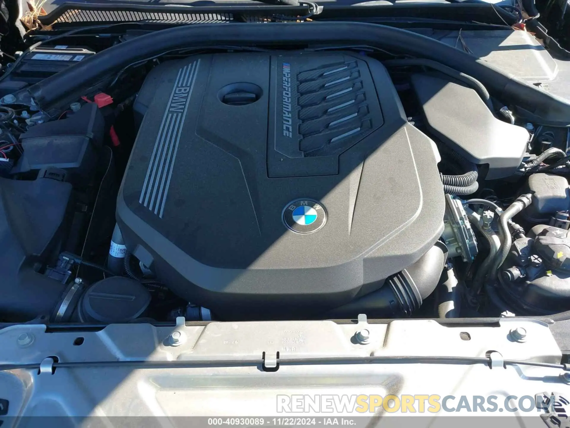 10 Фотография поврежденного автомобиля 3MW5U7J0XM8B95941 BMW 3 SERIES 2021