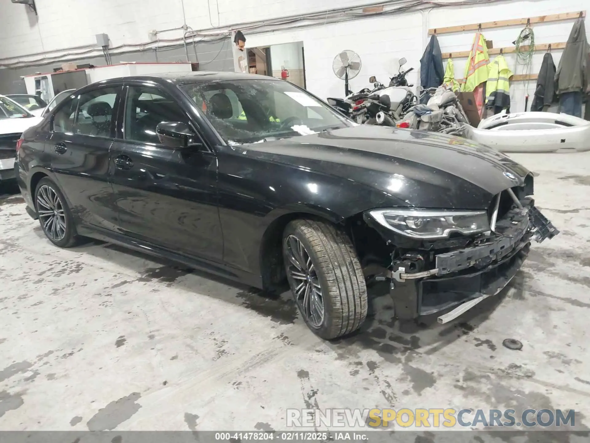 1 Фотография поврежденного автомобиля 3MW5U9J00M8B62605 BMW 3 SERIES 2021
