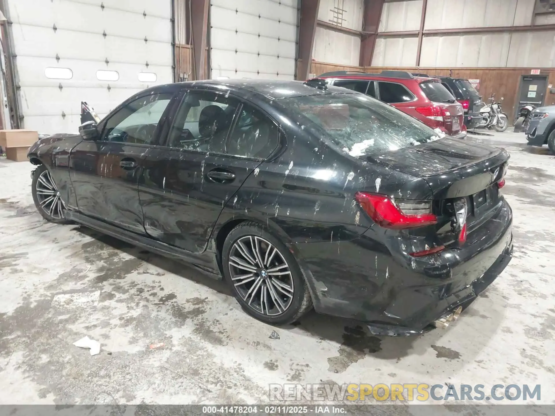3 Фотография поврежденного автомобиля 3MW5U9J00M8B62605 BMW 3 SERIES 2021