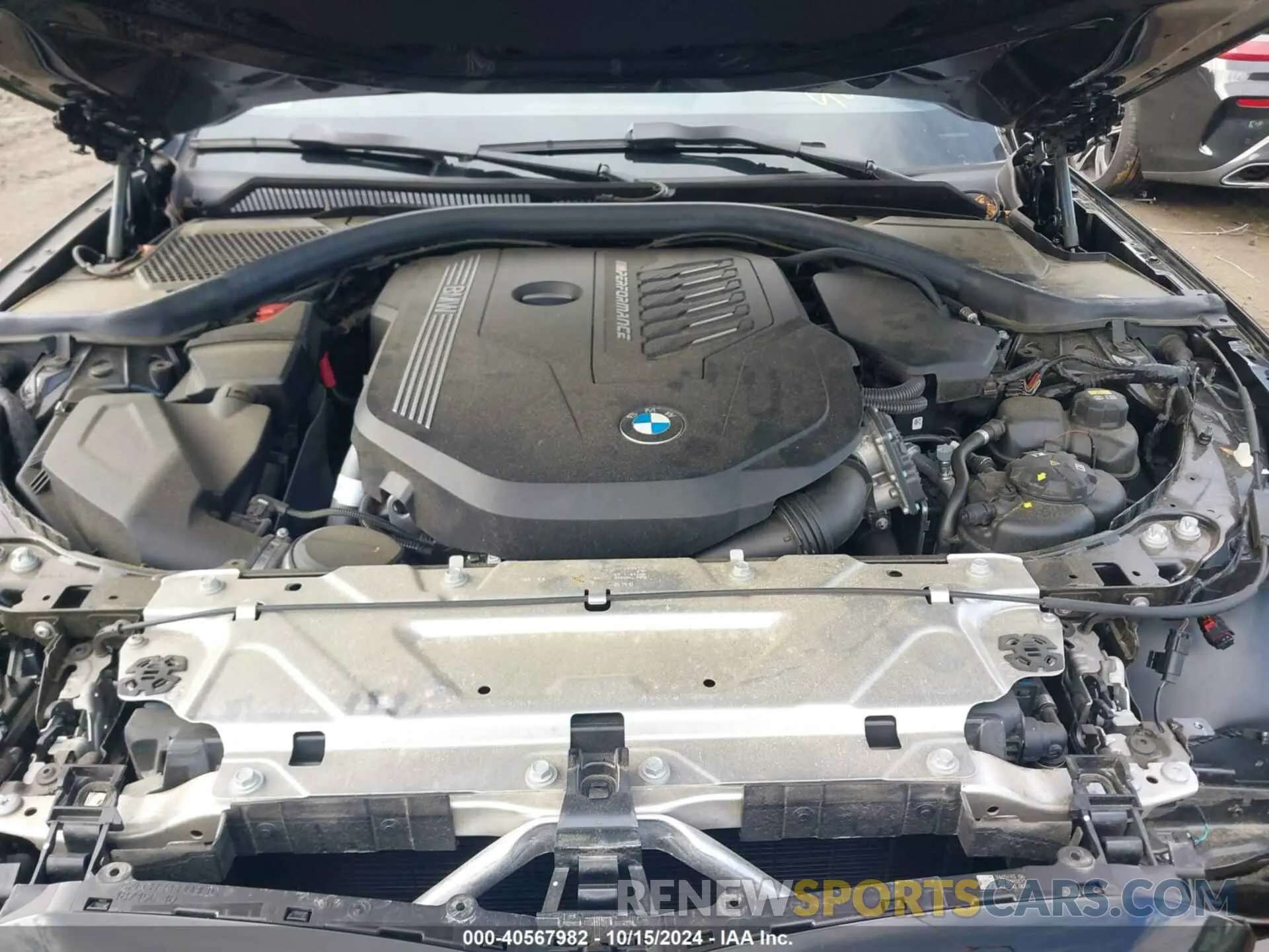 10 Фотография поврежденного автомобиля 3MW5U9J05M8B57447 BMW 3 SERIES 2021