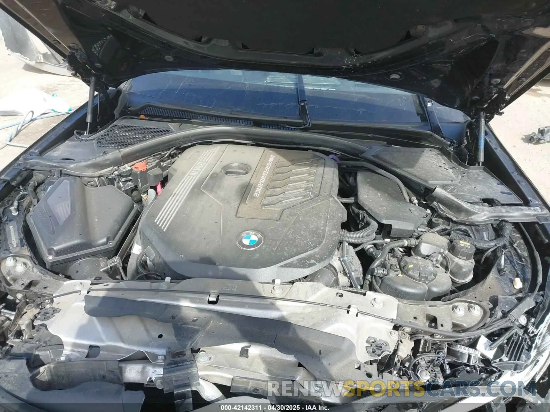 10 Фотография поврежденного автомобиля 3MW5U9J06M8C00189 BMW 3 SERIES 2021