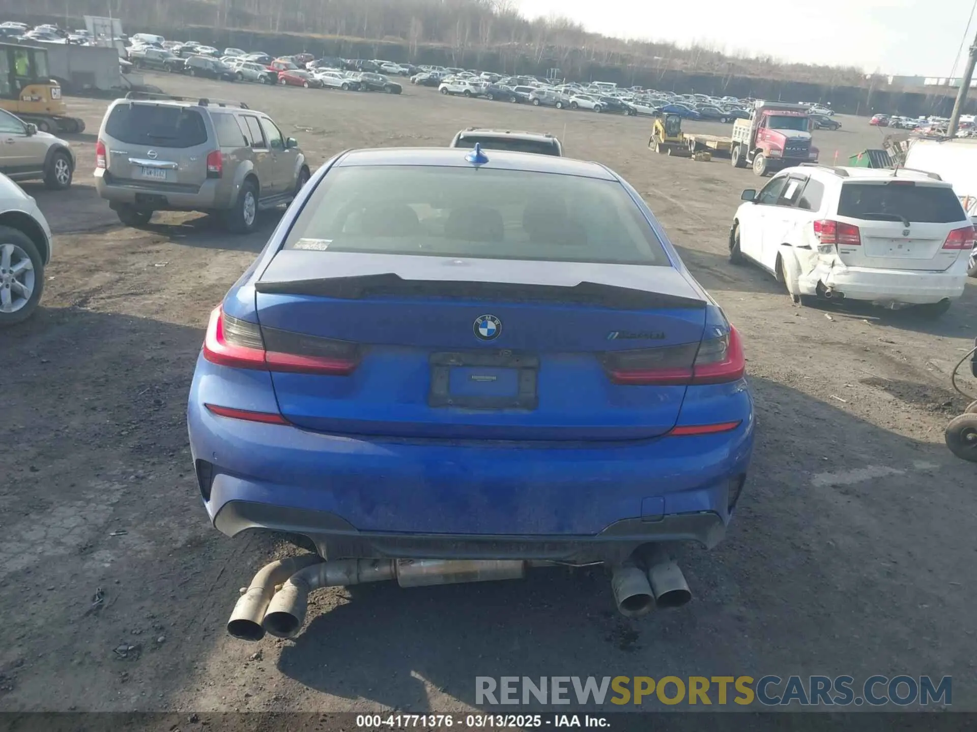 16 Photograph of a damaged car 3MW5U9J08M8B91253 BMW 3 SERIES 2021