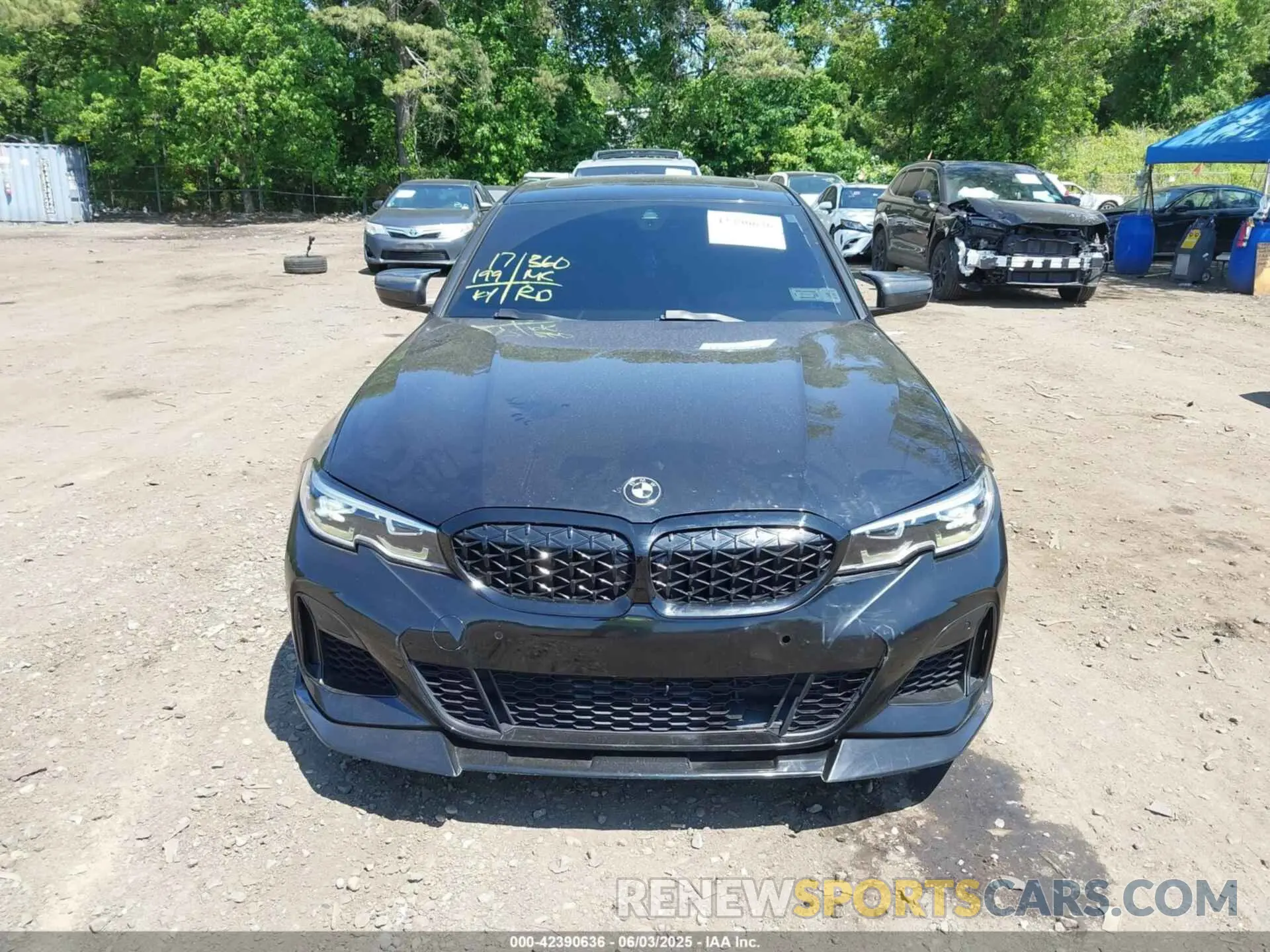 12 Photograph of a damaged car 3MW5U9J09M8B72761 BMW 3 SERIES 2021