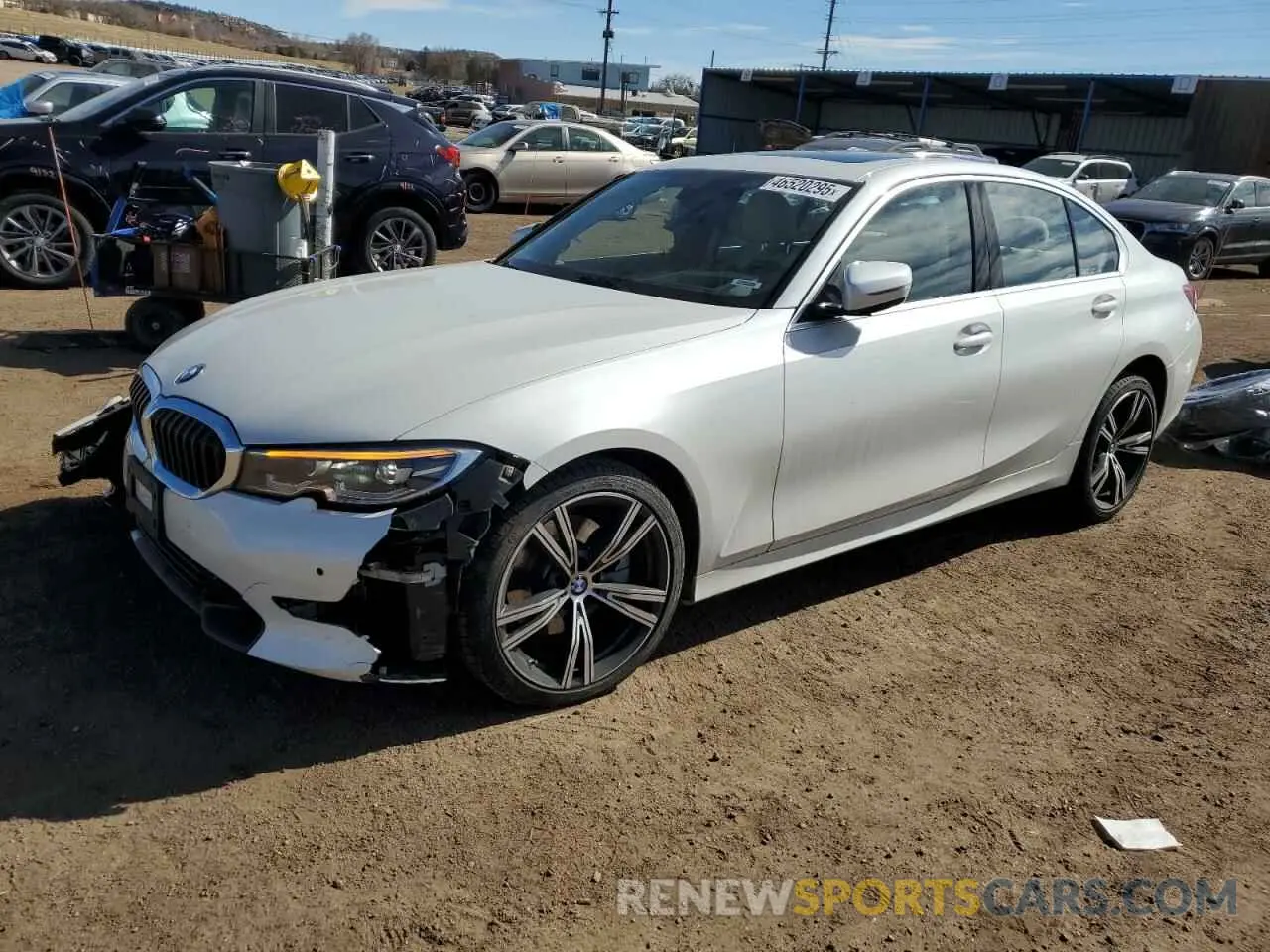1 Фотография поврежденного автомобиля WBA5R7C01MFK13622 BMW 3 SERIES 2021