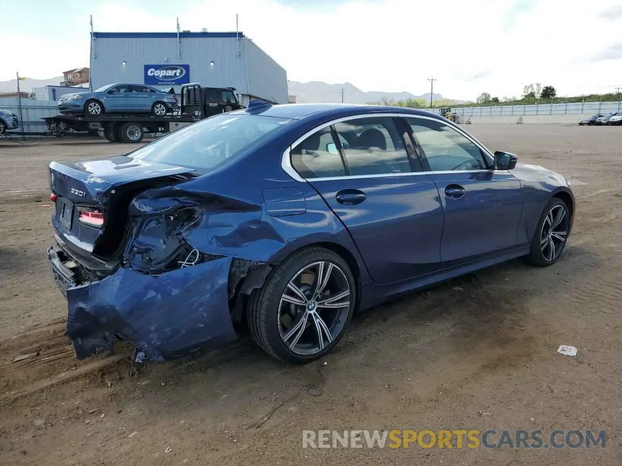 3 Photograph of a damaged car WBA5R7C07MFK29551 BMW 3 SERIES 2021