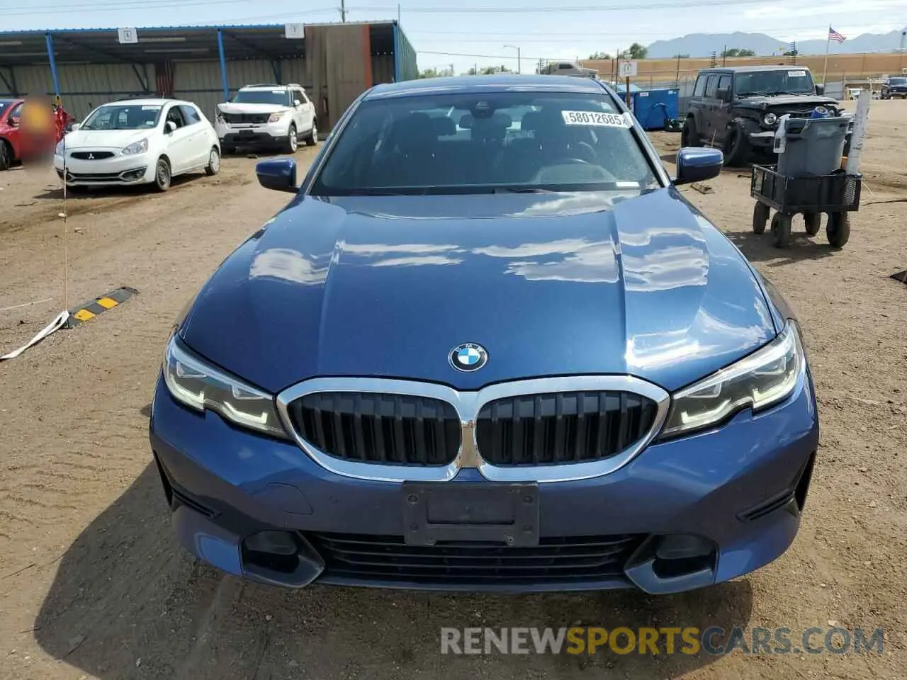 5 Photograph of a damaged car WBA5R7C07MFK29551 BMW 3 SERIES 2021