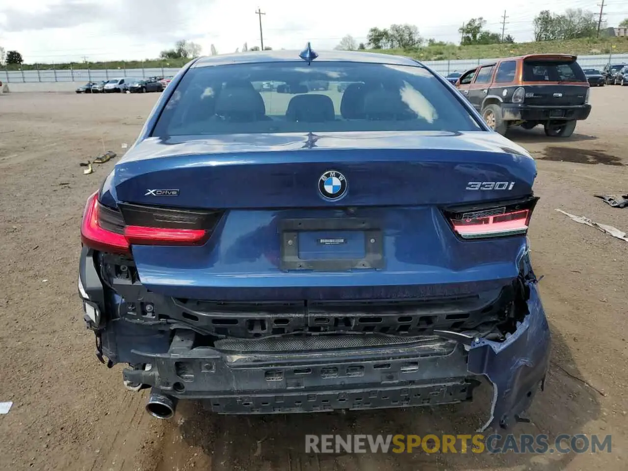 6 Photograph of a damaged car WBA5R7C07MFK29551 BMW 3 SERIES 2021