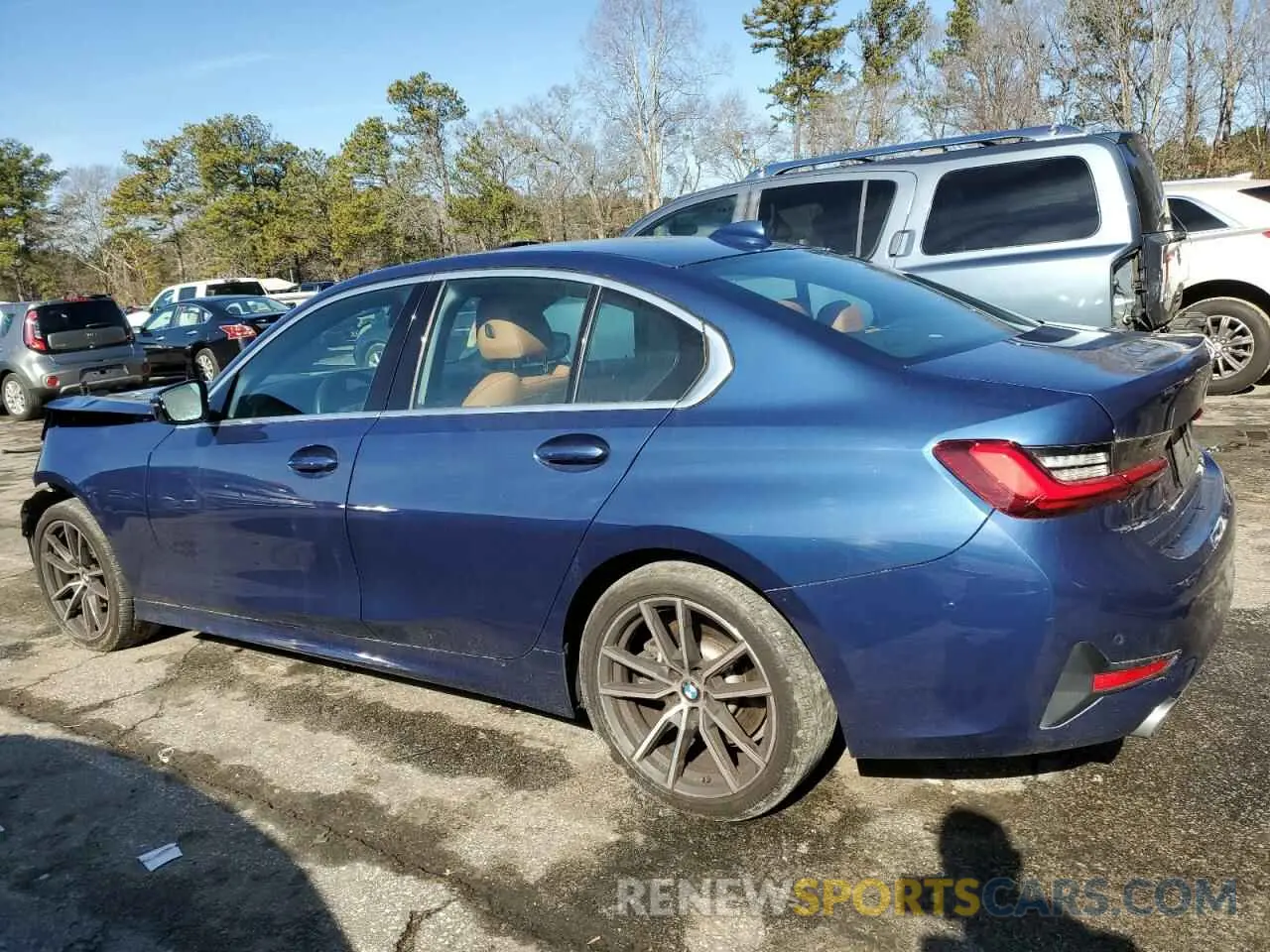 2 Photograph of a damaged car 3MW5R1J00N8C62756 BMW 3 SERIES 2022
