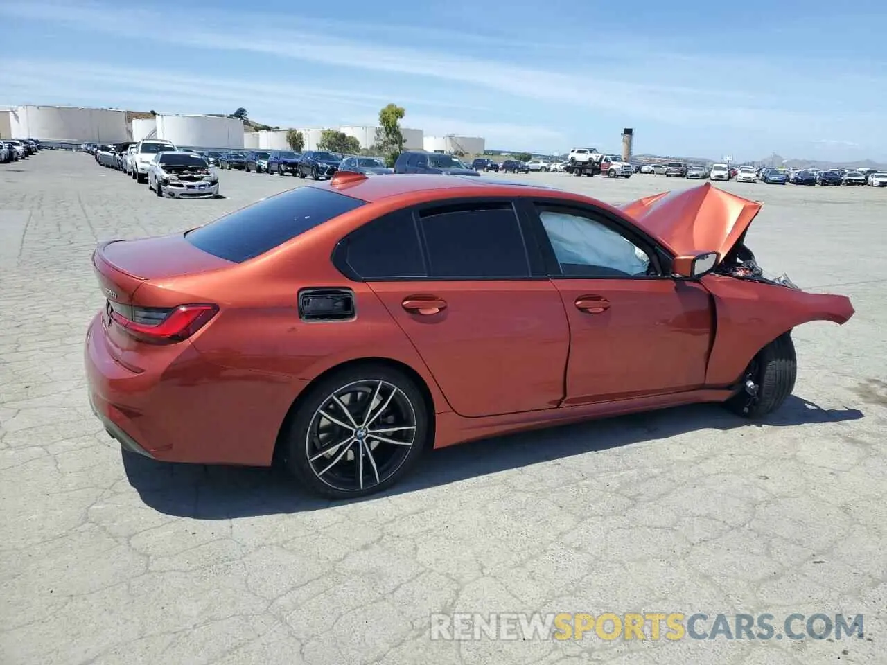 3 Фотография поврежденного автомобиля 3MW5R1J02N8C29094 BMW 3 SERIES 2022