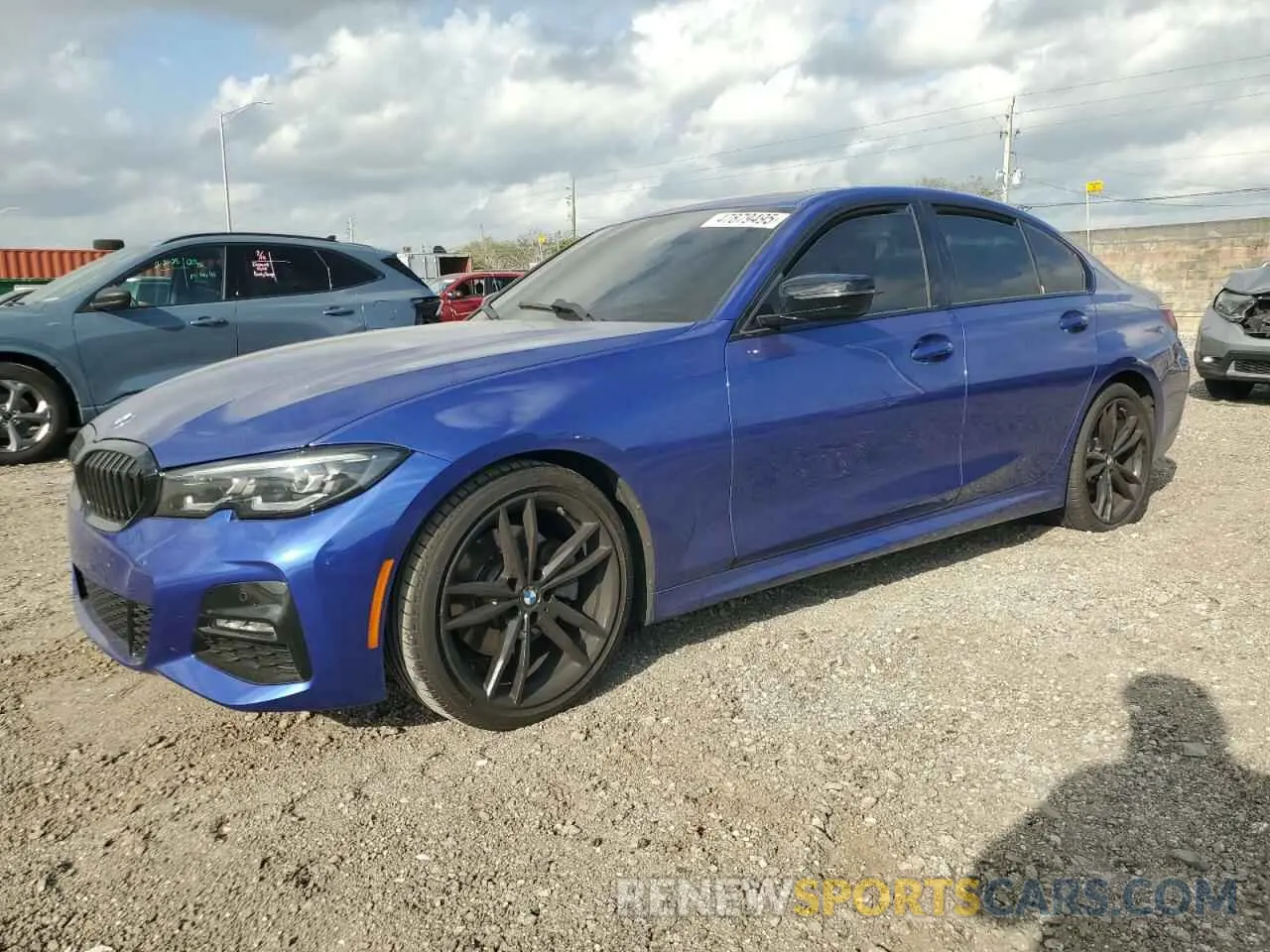1 Фотография поврежденного автомобиля 3MW5R1J03N8C34546 BMW 3 SERIES 2022