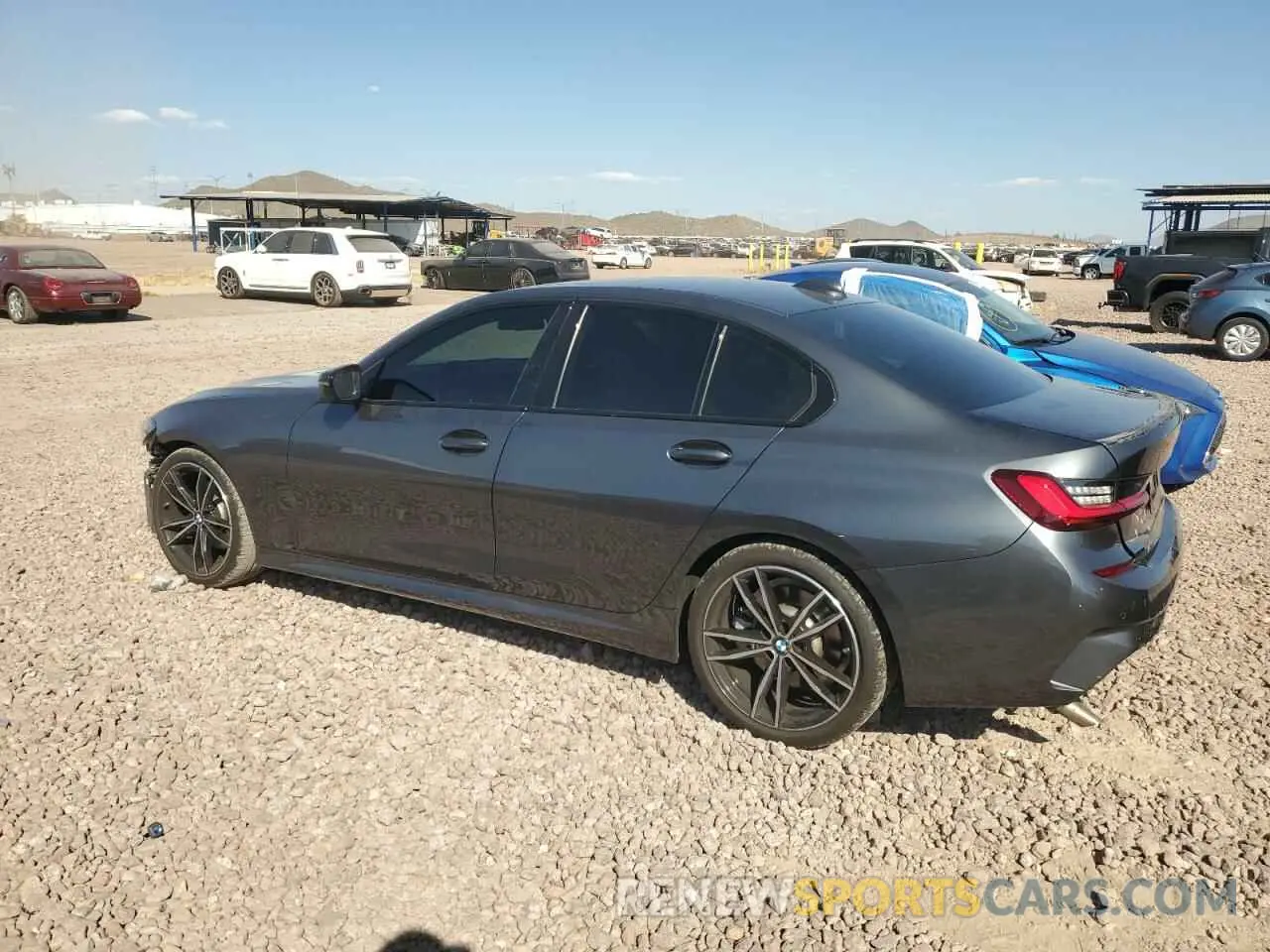 2 Photograph of a damaged car 3MW5R1J03N8C69801 BMW 3 SERIES 2022