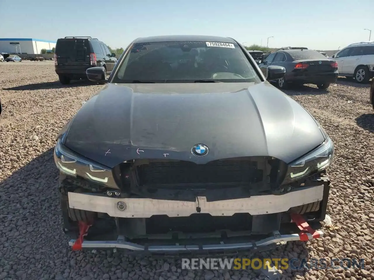 5 Photograph of a damaged car 3MW5R1J03N8C69801 BMW 3 SERIES 2022