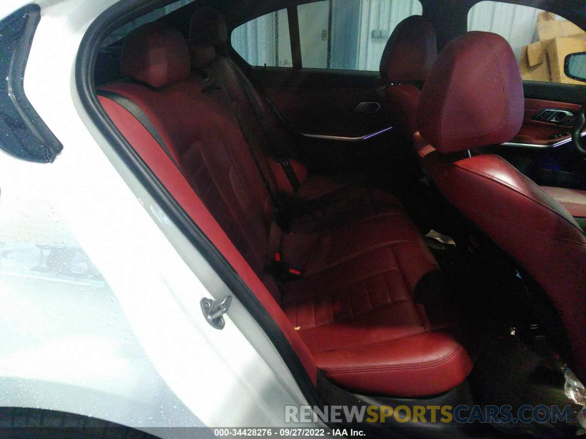 8 Фотография поврежденного автомобиля 3MW5R1J04N8C30358 BMW 3 SERIES 2022