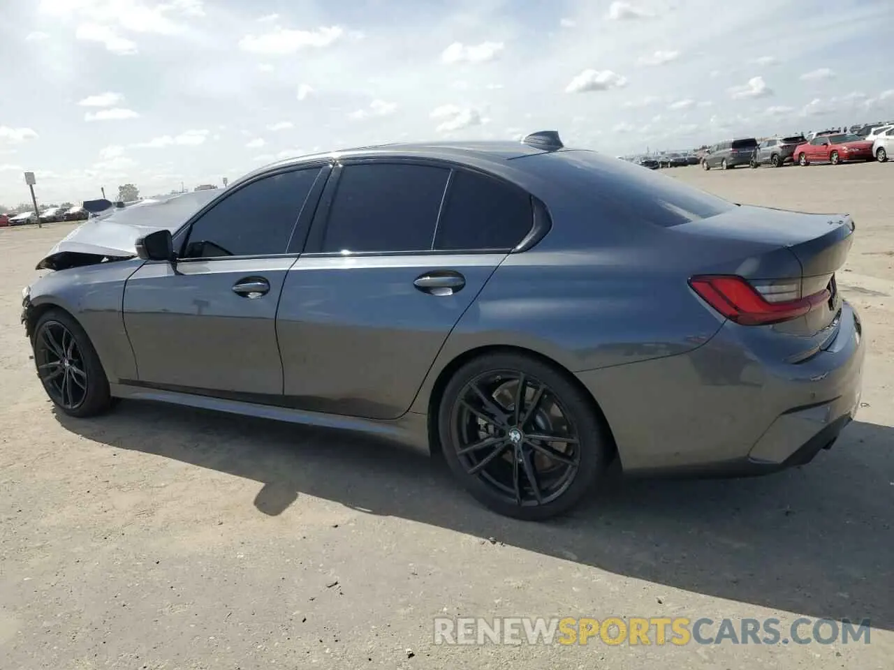 2 Photograph of a damaged car 3MW5R1J04N8C70617 BMW 3 SERIES 2022