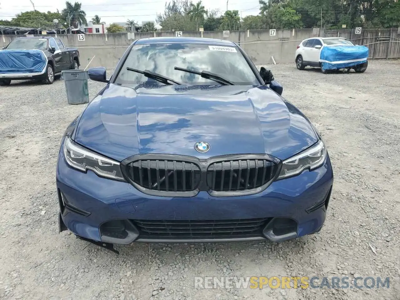 5 Photograph of a damaged car 3MW5R1J05N8C24178 BMW 3 SERIES 2022