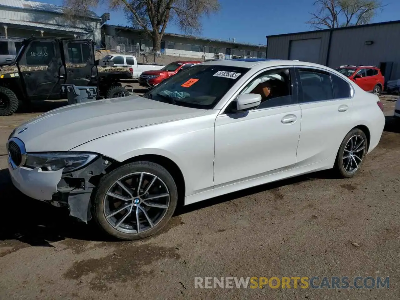 1 Photograph of a damaged car 3MW5R1J05N8C31289 BMW 3 SERIES 2022