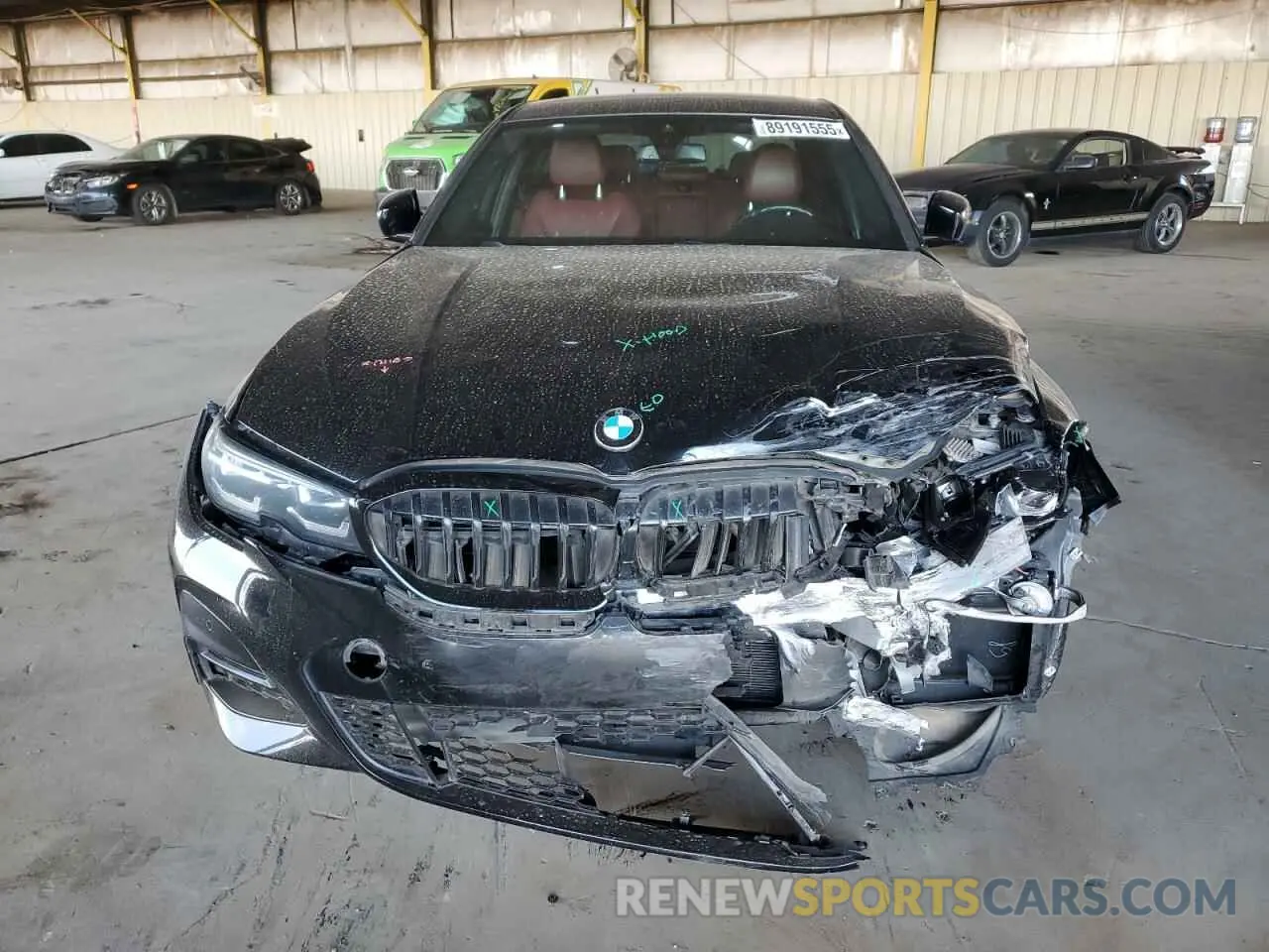 5 Фотография поврежденного автомобиля 3MW5R1J05N8C41871 BMW 3 SERIES 2022