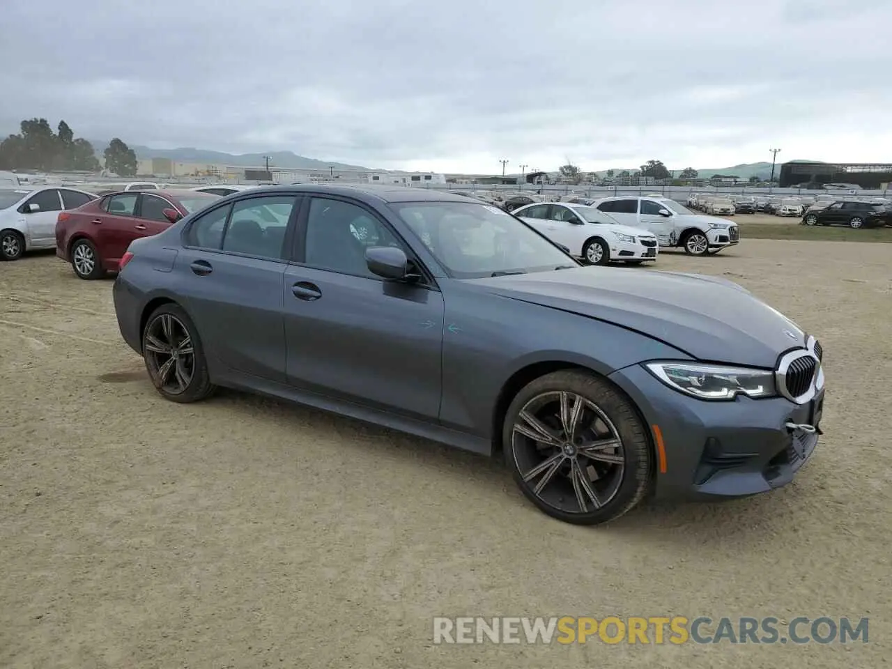 4 Фотография поврежденного автомобиля 3MW5R1J05N8C48755 BMW 3 SERIES 2022