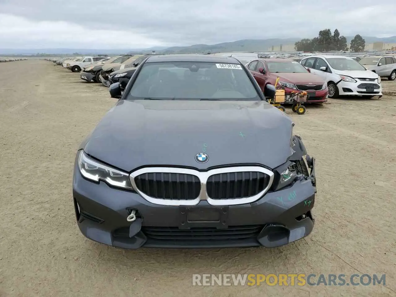 5 Фотография поврежденного автомобиля 3MW5R1J05N8C48755 BMW 3 SERIES 2022