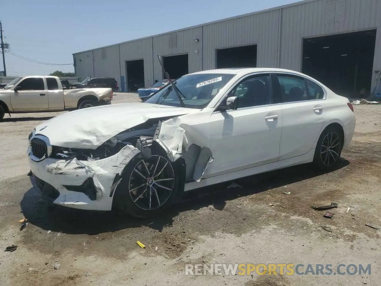 1 Фотография поврежденного автомобиля 3MW5R1J06N8C53916 BMW 3 SERIES 2022