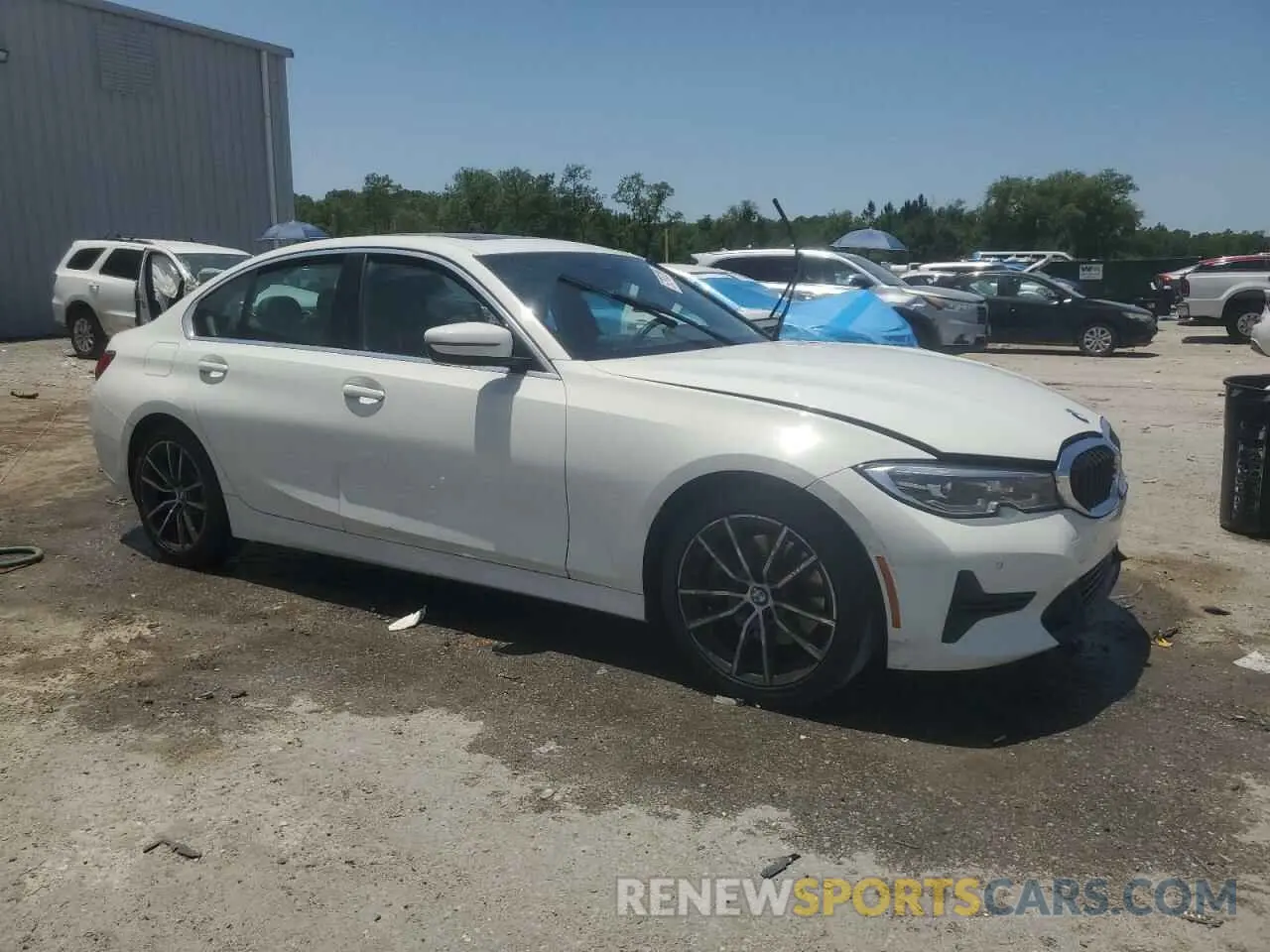 4 Фотография поврежденного автомобиля 3MW5R1J06N8C53916 BMW 3 SERIES 2022