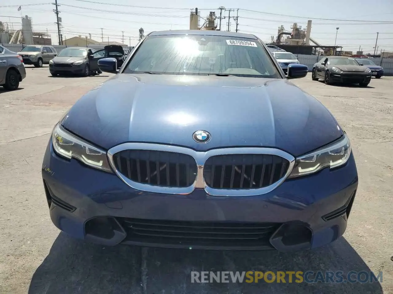 5 Фотография поврежденного автомобиля 3MW5R1J06N8C64186 BMW 3 SERIES 2022