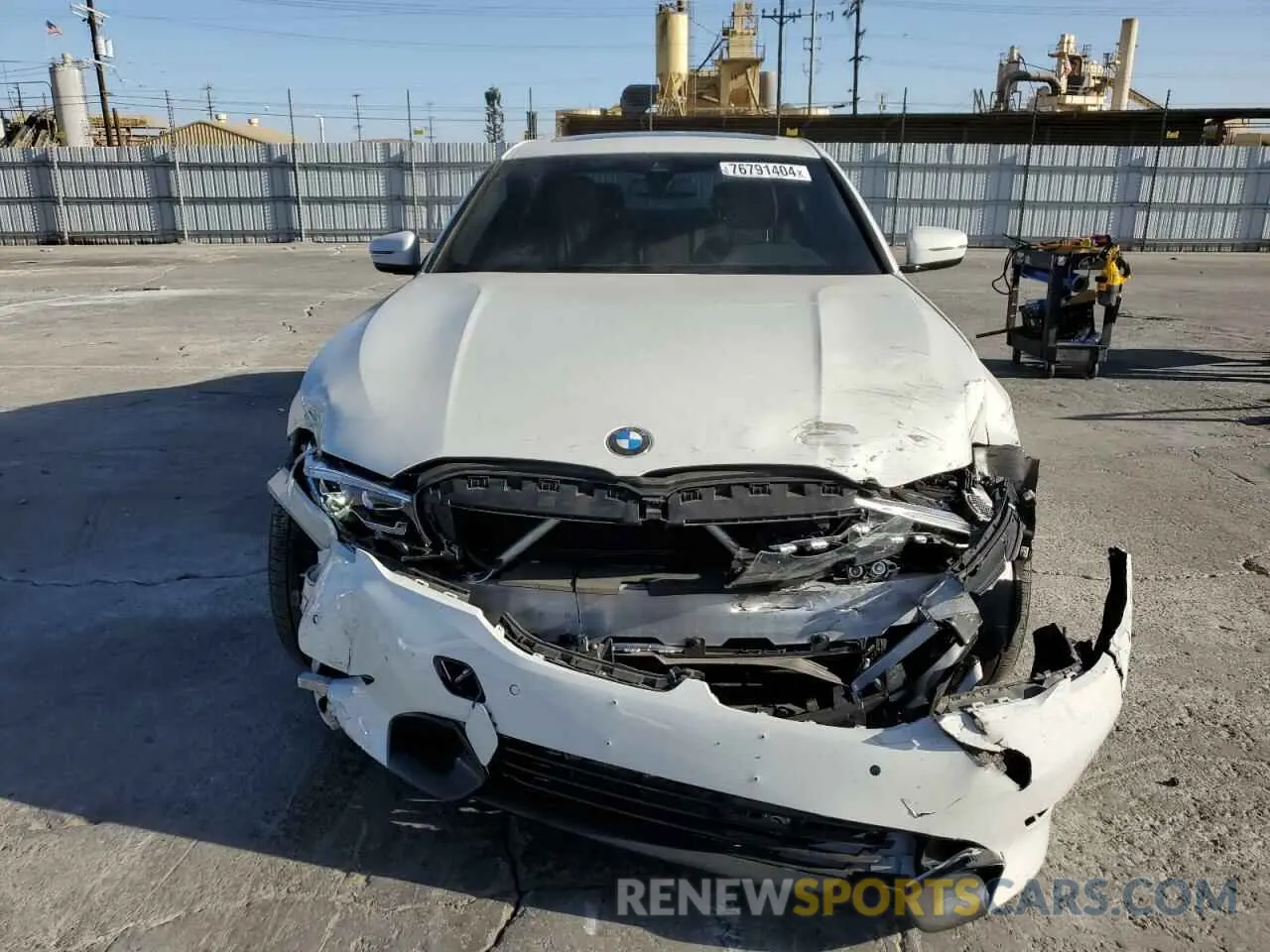 5 Фотография поврежденного автомобиля 3MW5R1J09N8C30338 BMW 3 SERIES 2022