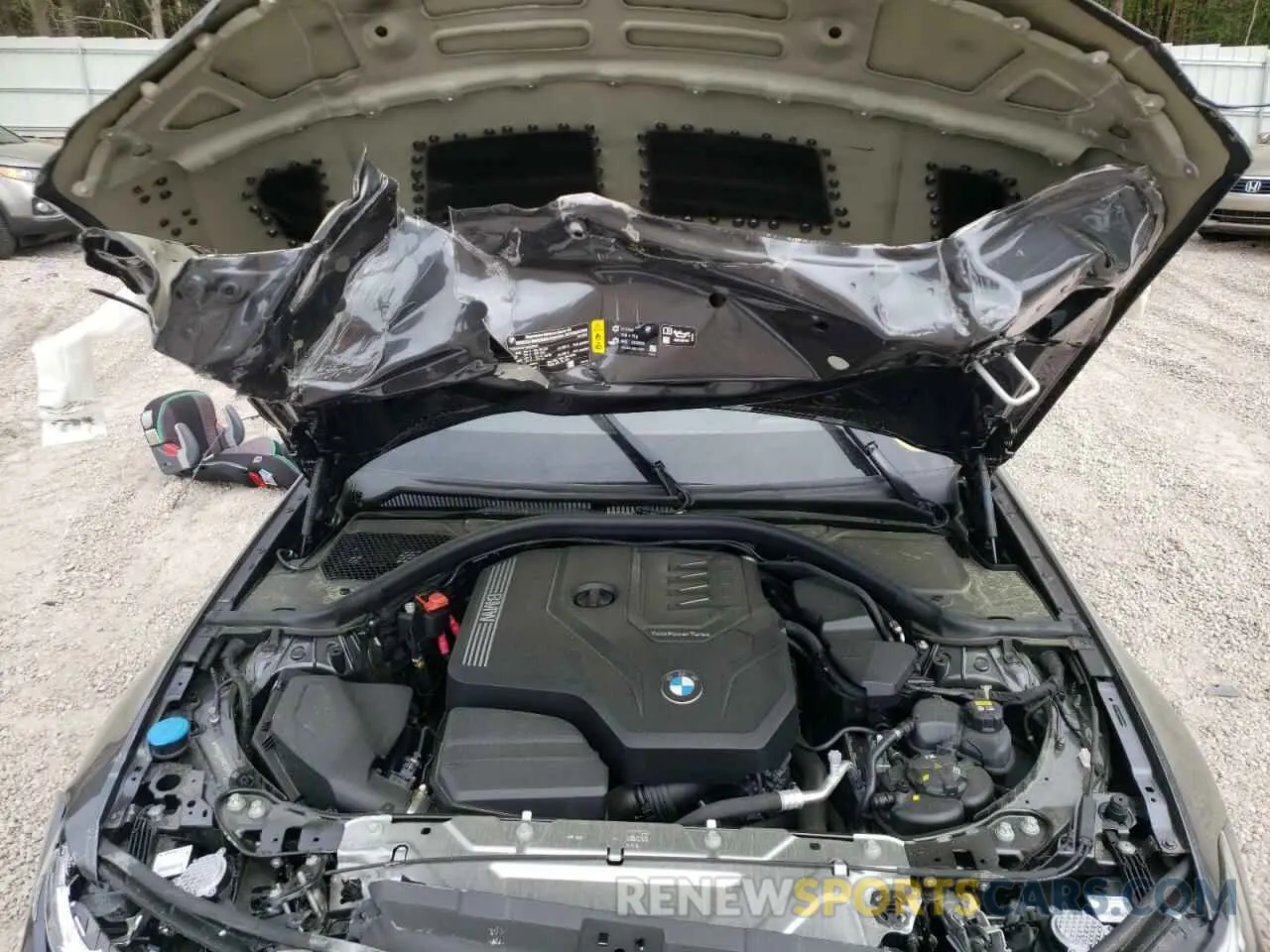 7 Photograph of a damaged car 3MW5R1J0XN8C32213 BMW 3 SERIES 2022