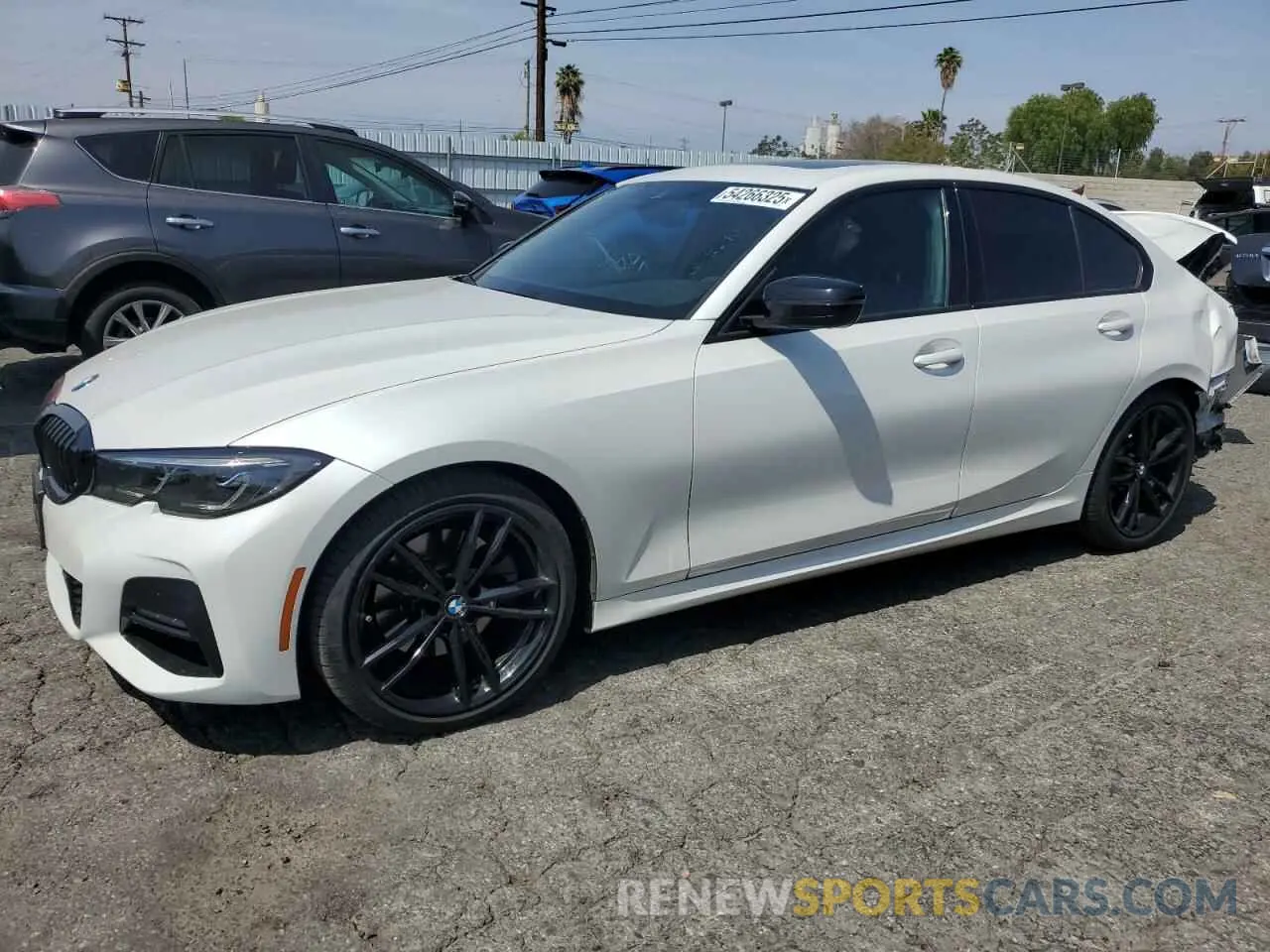 1 Фотография поврежденного автомобиля 3MW5R1J0XN8C45057 BMW 3 SERIES 2022