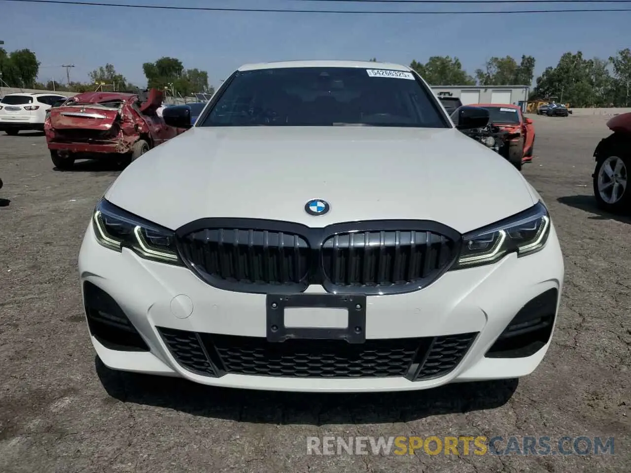 5 Фотография поврежденного автомобиля 3MW5R1J0XN8C45057 BMW 3 SERIES 2022