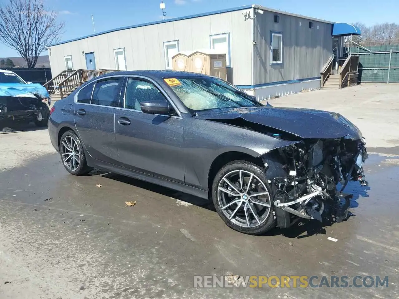 4 Фотография поврежденного автомобиля 3MW5R7J01N8C31647 BMW 3 SERIES 2022