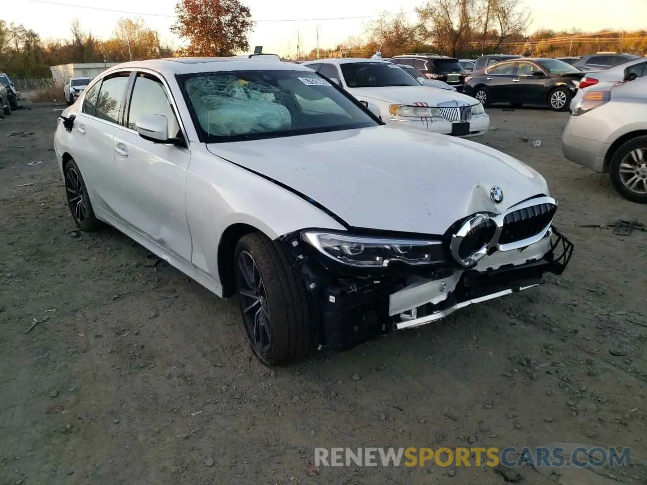 1 Фотография поврежденного автомобиля 3MW5R7J01N8C62672 BMW 3 SERIES 2022