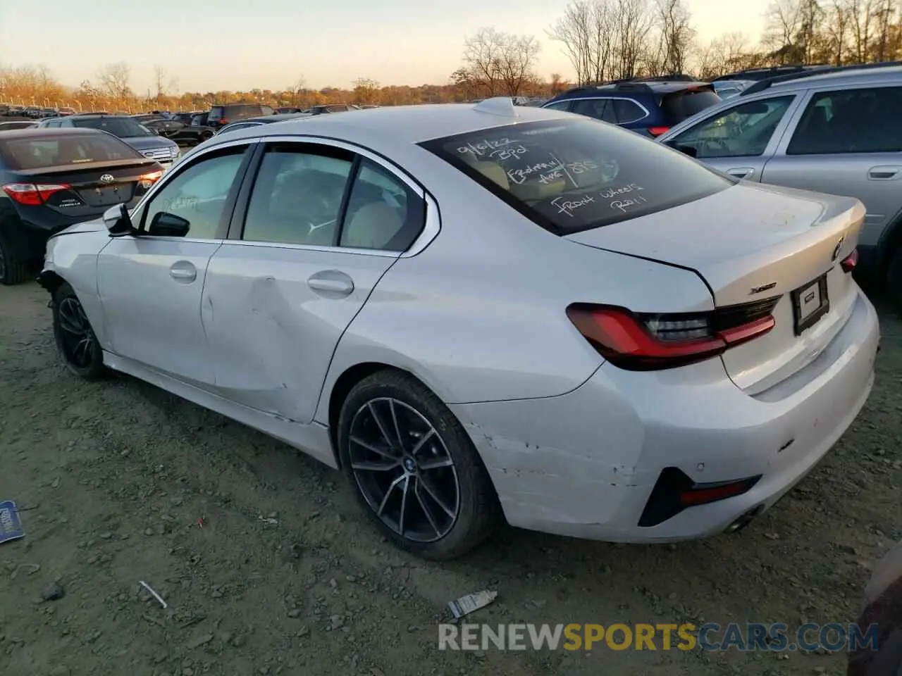 3 Фотография поврежденного автомобиля 3MW5R7J01N8C62672 BMW 3 SERIES 2022